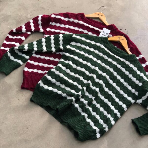 Sweater Rayado Clásico - VALKIRIA STORE | INDUMENTARIA en Bahía Blanca