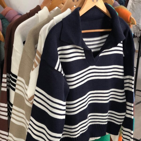 Sweater Rayado Clásico - VALKIRIA STORE | INDUMENTARIA en Bahía Blanca