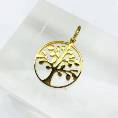 CADENA TIPO GROUMET ENCHAPADA ORO 18K CON CIERRE ESTILO TIFFANY Y CUBICS COD: 7645