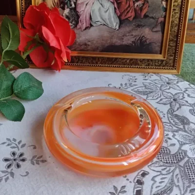 Cenicero de cristal 16x3 cm