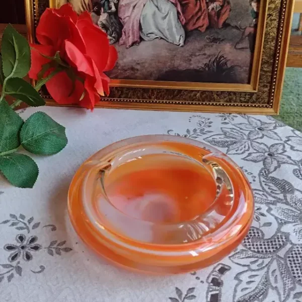 Cenicero de cristal 16x3 cm