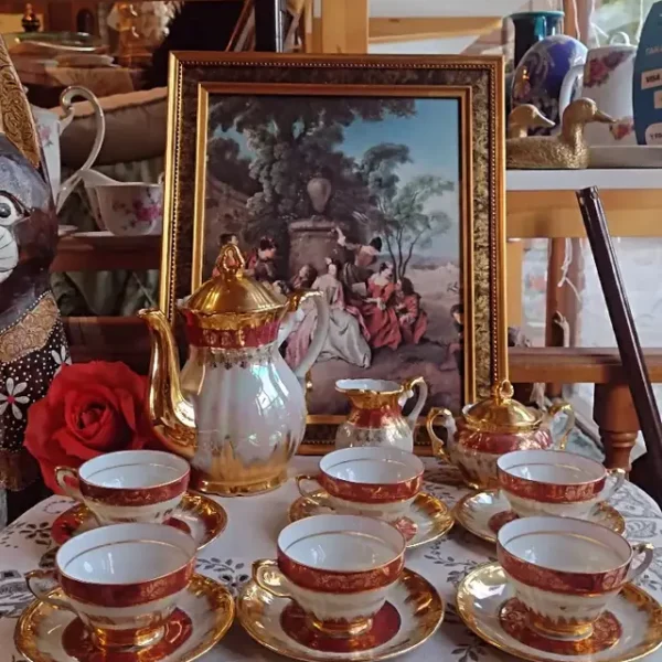 Juego de café alemán
