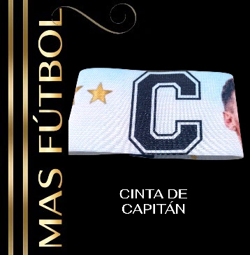 CINTA DE CAPITAN MESSI TRES ESTRELLAS — Mas Futbol Showroom, Bahía Blanca
