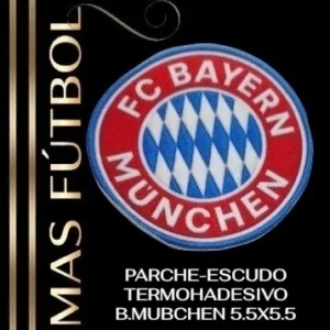 PARCHE-ESCUDO TERMOHADESIVO BAYER MUNCHEN