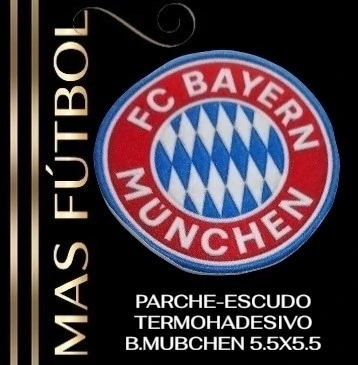 PARCHE-ESCUDO TERMOHADESIVO BAYER MUNCHEN