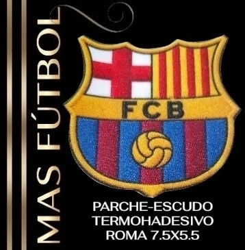 PARCHE-ESCUDO TERMOHADESIVO BARCELONA