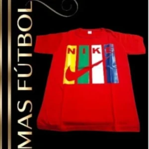 REMERA INFANTIL ALGODÓN — Mas Futbol Showroom, Bahía Blanca