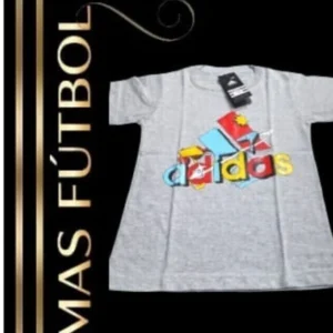 REMERA INFANTIL ALGODÓN — Mas Futbol Showroom, Bahía Blanca