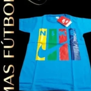 REMERA INFANTIL ALGODÓN — Mas Futbol Showroom, Bahía Blanca