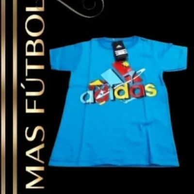 REMERA INFANTIL ALGODÓN — Mas Futbol Showroom, Bahía Blanca