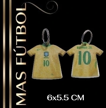 LLAVERO CAMISETA NEYMAR — Mas Futbol Showroom, Bahía Blanca