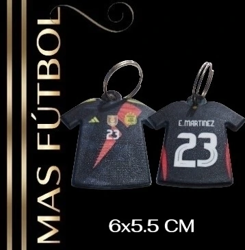 LLAVERO CAMISETA DIBU MARTINEZ — Mas Futbol Showroom, Bahía Blanca