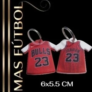 LLAVERO CAMISETA CHICAGO BULLS — Mas Futbol Showroom, Bahía Blanca