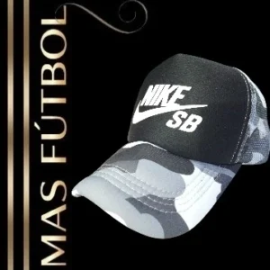 GORRA CAMIONERA CAMUFLADA — Mas Futbol Showroom, Bahía Blanca