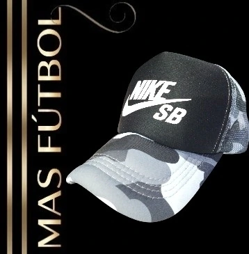 GORRA CAMIONERA CAMUFLADA — Mas Futbol Showroom, Bahía Blanca