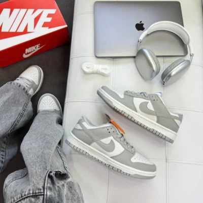 Dunk low gris importada — AURA SHOES, Bahía Blanca