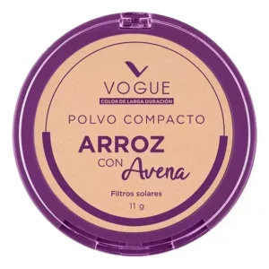 Vogue Polvo Compacto De Arroz Mate Natural Tono Ballerina
