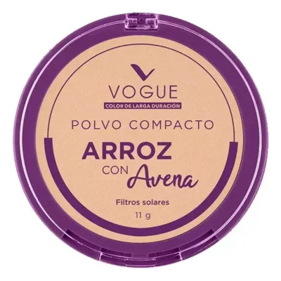 Vogue Polvo Compacto De Arroz Mate Natural Tono Ballerina