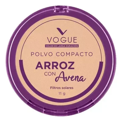 Vogue Polvo Compacto De Arroz Mate Natural Tono Ballerina