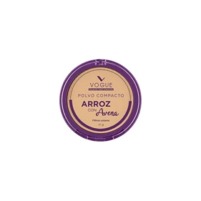 Vogue Polvo Compacto De Arroz Mate Natural Tono Ballerina