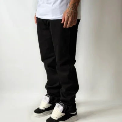 JEAN REGULAR CLASH NEGRO — Signos Indumentaria, Bahía Blanca