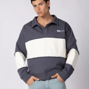 Buzo polo kro pair AZUL — Signos Indumentaria, Bahía Blanca
