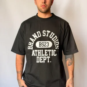 REMERA ATHLETIC NEGRO — Signos Indumentaria, Bahía Blanca