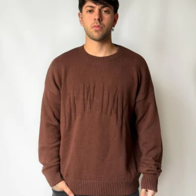 SWEATER CULTURE AZUL — Signos Indumentaria, Bahía Blanca