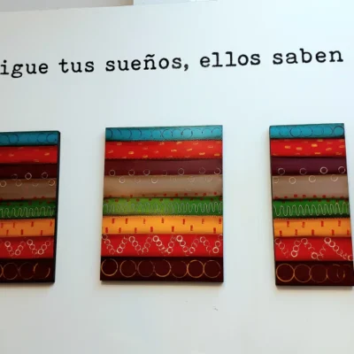 CUADRO TRIPLICO — Maiz Deco, Bahía Blanca