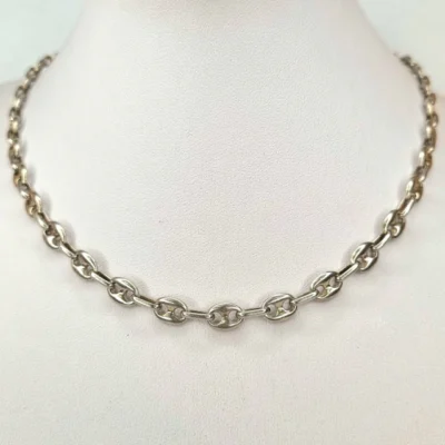 CADENA DE PLATA 925 ESLABONES GUCCI 45CM COD: 7985 — Joyería Debernardi, Bahía Blanca