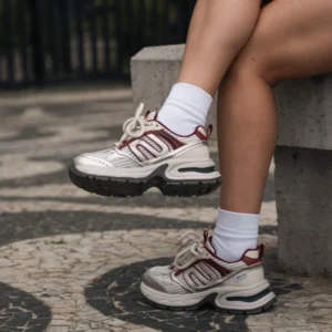 Zapatilla Reno Off White/ Red (V)