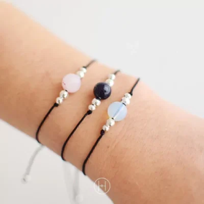 Pulsera Unión - Corazones