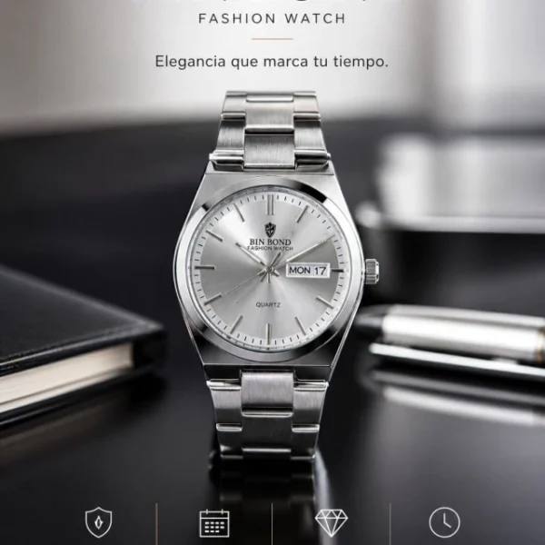 Reloj Hombre Chenxi Acero Cuarzo Ejecutivo 928 Importado