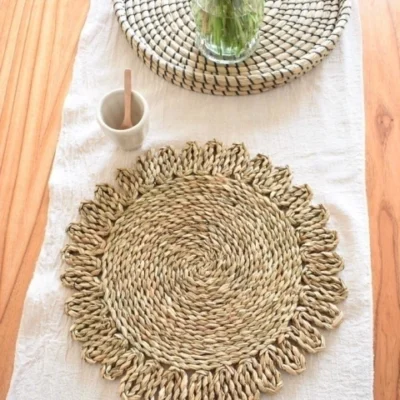 Plato de sitio seagrass