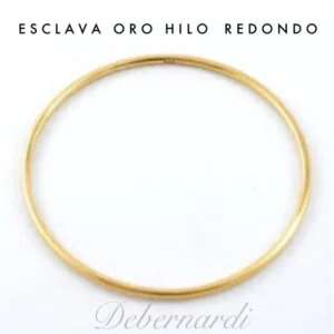 ESCLAVA HILO REDONDO ORO 18 K 7 GR