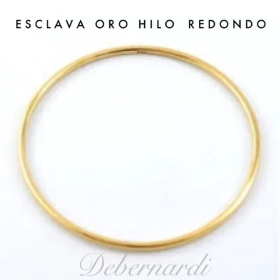 ESCLAVA HILO REDONDO ORO 18 K 7 GR