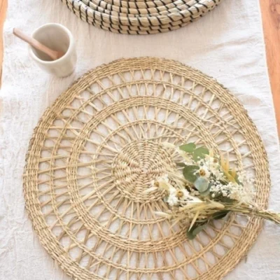 Plato de sitio seagrass