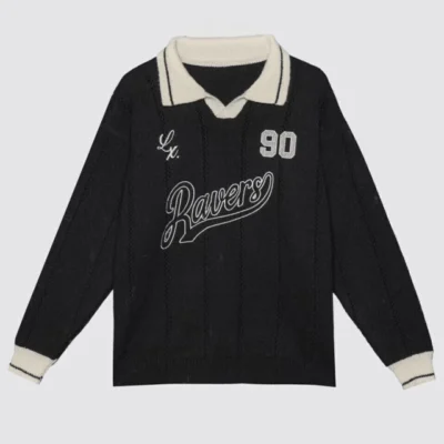 Sweater Ravers sport 02 (Negro) Luxo