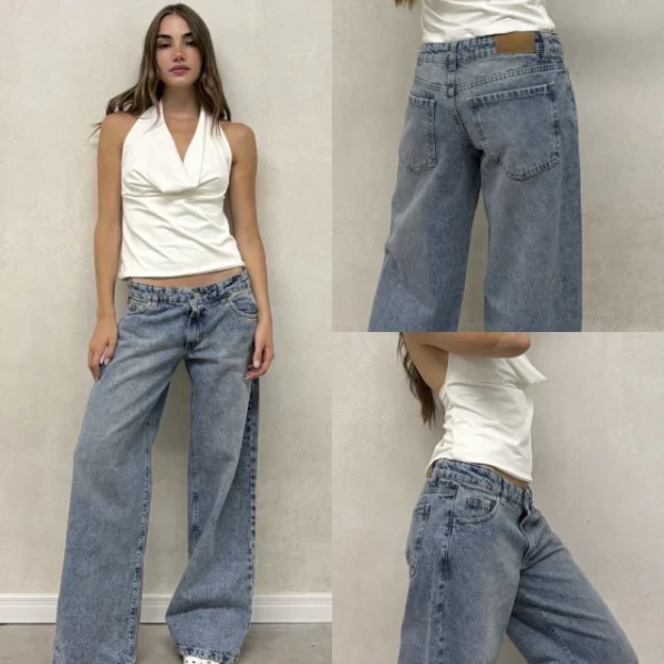 Jeans tiro bajo