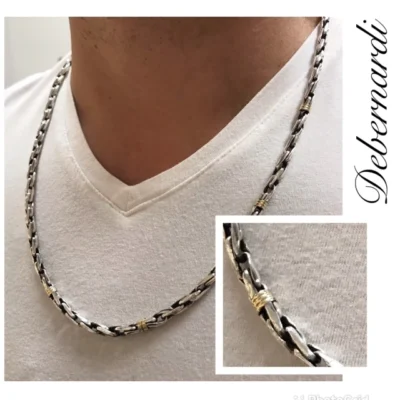 CADENA COLLAR BOLITAS DE PLATA 925 45CM COD: 5847