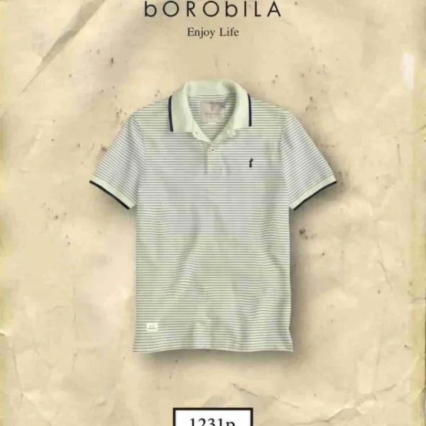 CHOMBA POLO RAYADA PIER BOROBILA
