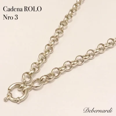 CADENA DE PLATA 925 ESLABONES GUCCI 45CM COD: 7985 — Joyería Debernardi, Bahía Blanca