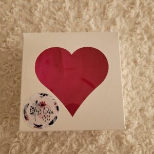 Cajita con visor corazón — Anacletta Accesorios, Bahía Blanca