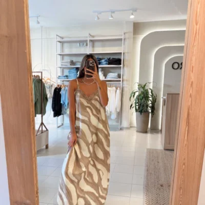 Vestido Lenna | Beige