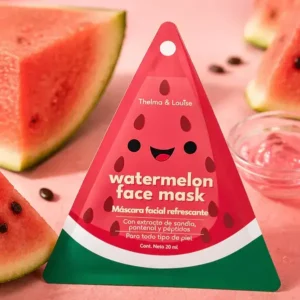 Mascarilla De Tela Refrescante De Sandia