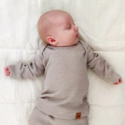 Babucha "Vera" - Waffle (3-24m)