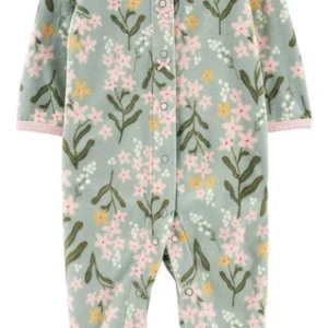Carter´s Osito-Pijama Micropolar Broches Floral