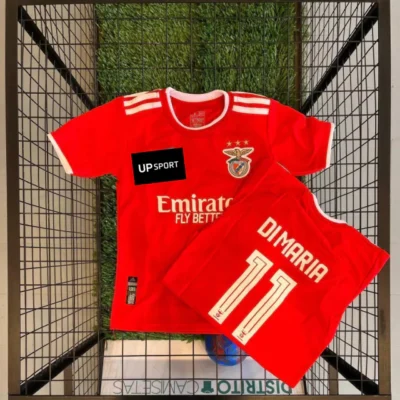Camiseta Benfica titular roja Di Maria niño
