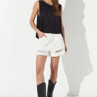 MUSCULOSA VIOLET NEGRA
