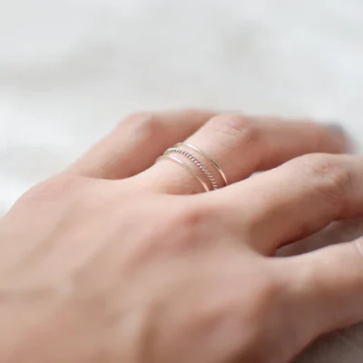Anillo Atlas - Alpaca